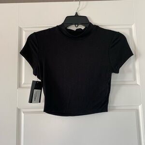 Babe Society Sabora Crop Tee NWT